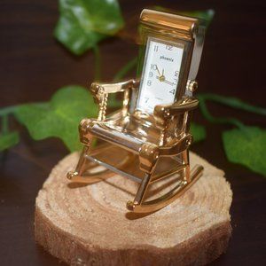 Quartz Mini Swing chair Clock●No Battery●8/10
